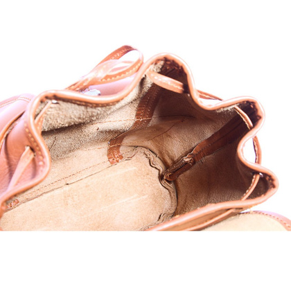 Mały plecak skórzany KEMER VOOC Vintage P2 Czarny