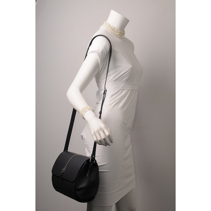 Torebka damska skórzana KEMER R321 Czarna - min. zamówienie 20 / 50 / 100 szt.