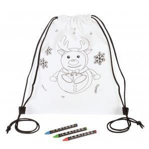 Plecak do kolorowania COLOURFUL ELK, COLOURFUL ELK KEMER 