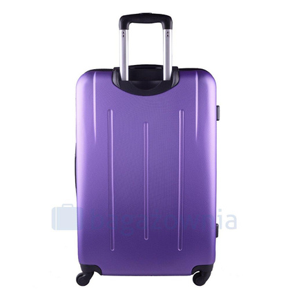 Średnia walizka WINGS 304 M Fioletowa
