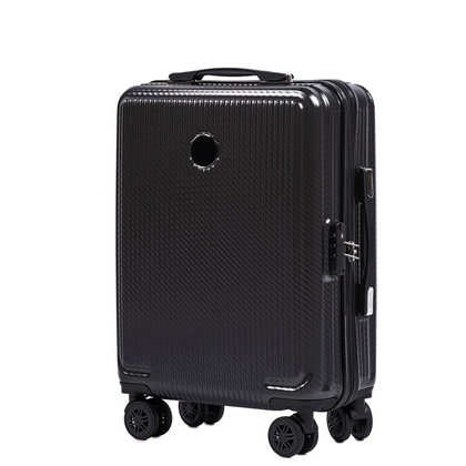 Mała kabinowa walizka WINGS PC565 S Szara