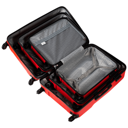 Zestaw 3 walizek WINGS 0125 L.GREEN