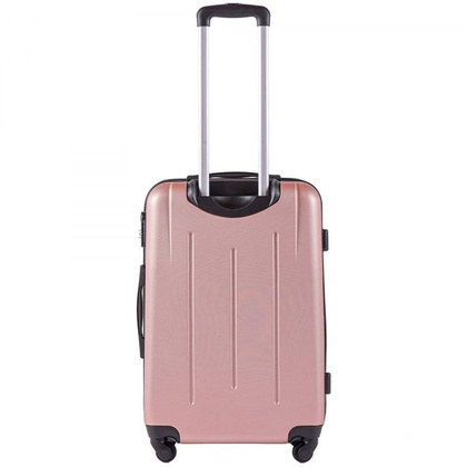 Średnia walizka WINGS 304 M Różowy