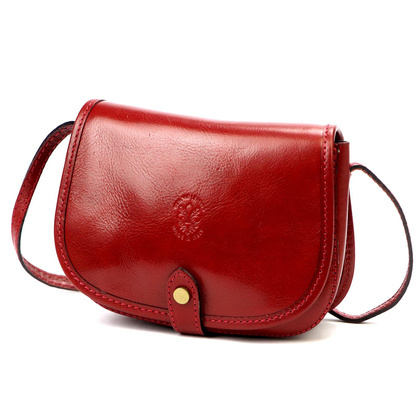 Mała torebka, listonoszka ze skóry naturalnej 49-1