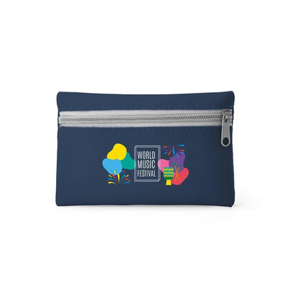 Etui na klucze, portmonetka, granatowy