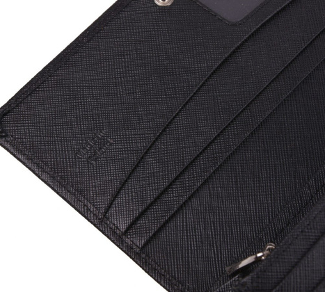 Portfel skórzany damski KEMER 312D Czarny - min. zamówienie 20 / 50 / 100 szt.