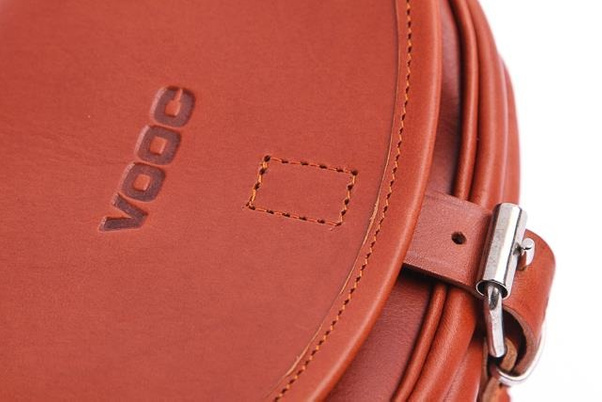 Listonoszka mała torebka KEMER VOOC Vintage P14 Koniak