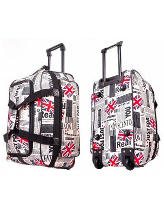 Mała torba podróżna na kołach PELLUCCI RGL 4007 British
