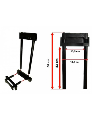 Stelaż 773 mały Czarny