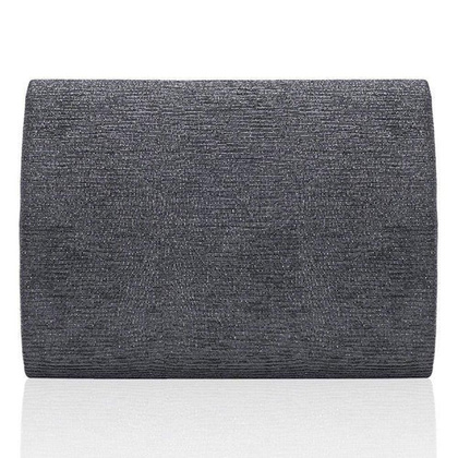 Torebka wizytowa damska KEMER SOLIER F14 Szary Brokat - min. zamówienie 20 / 50 / 100 szt.