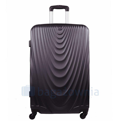 Duża walizka WINGS 304 L Szara