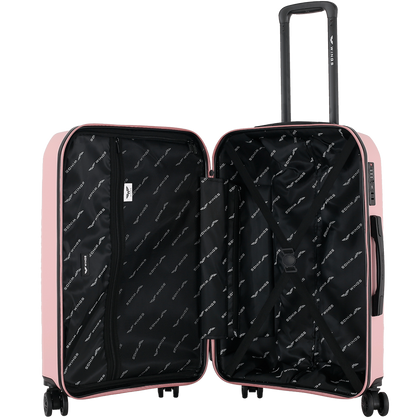 Zestaw 3 walizek WINGS HPE01-3 Dusty Pink