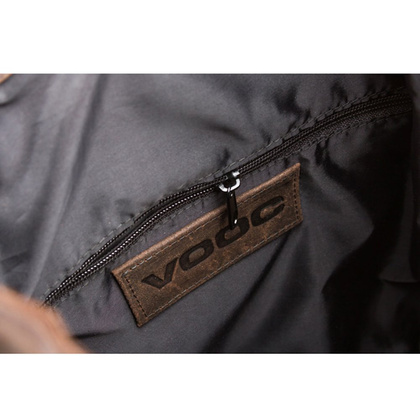 Plecak ze skóry naturalnej KEMER VOOC RDW6 Brązowy