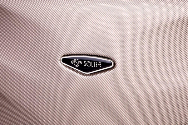 Mała kabinowa walizka PELLUCCI SOLIER STL402 Beżowa - min. zamówienie 20 / 50 / 100 szt.