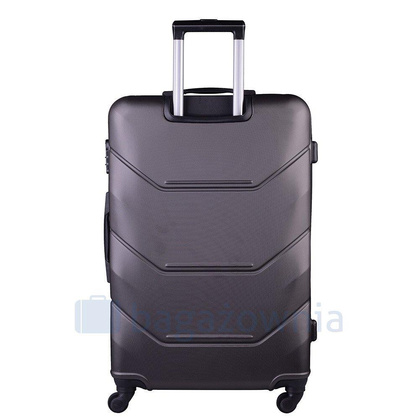 Duża walizka WINGS 147L Brązowa