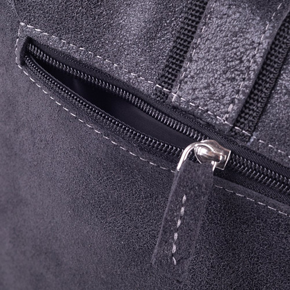 Torba skórzana KEMER TSM12/01S Czarny - min. zamówienie 20 / 50 / 100 szt.