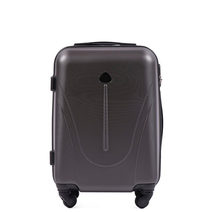 Mała kabinowa walizka WINGS 888 S Szara