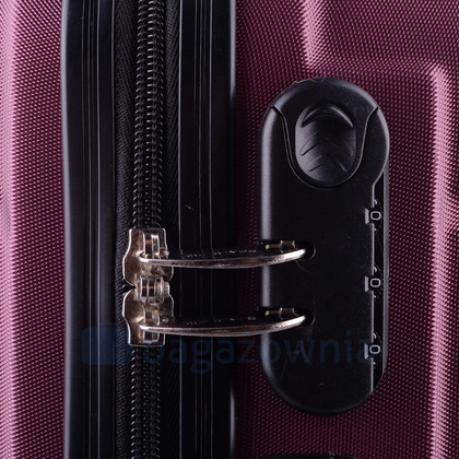 Mała kabinowa walizka WINGS 147 S Bordowa