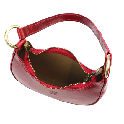 Elegancka damska listonoszka przez ramię KEMER 48 D czarny