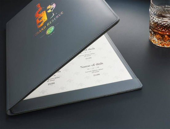 Karta menu  Fine Dining 1059094 - min. zamówienie 20 / 50 / 100 szt.