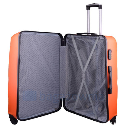 Duża walizka WINGS AT01 L Pomarańczowa