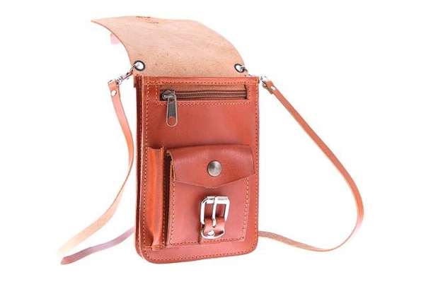 Paszportówka skóra 2w1 KEMER VOOC Vintage P19 koniak