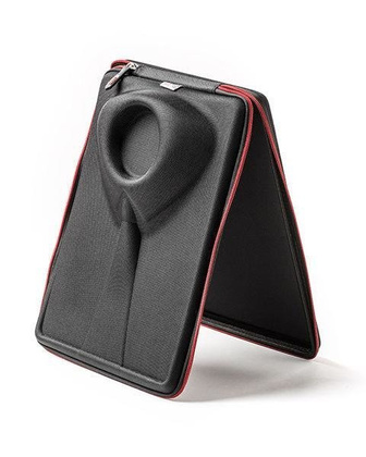 Podróżne etui na koszulę KEMER - czarne UPOMINKARNIA