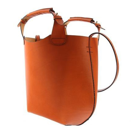 Modna torba, worek KEMER VOOC Vintage  P6 Koniak