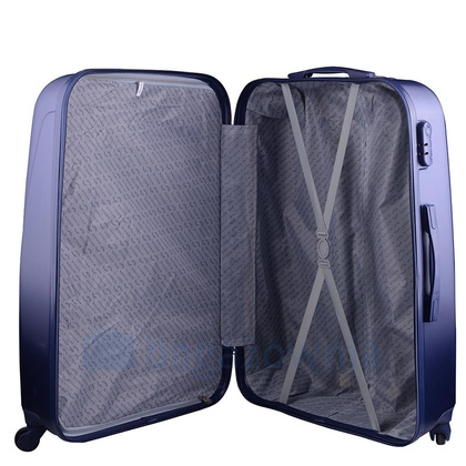 Duża walizka WINGS 310 L Granatowa