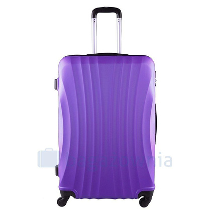 Duża walizka WINGS 159 L Fioletowa