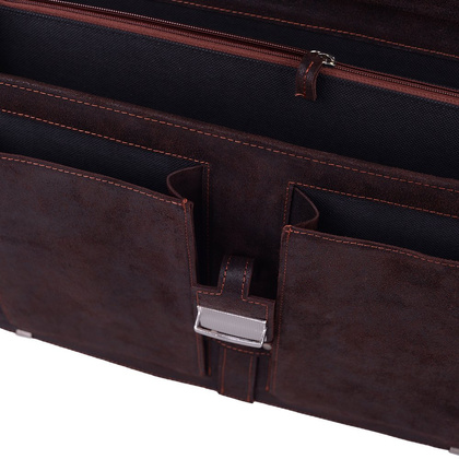 Teczka skórzana KEMER CHT 01 Brąz - min. zamówienie 20 / 50 / 100 szt.