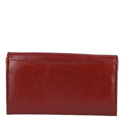 Portfel damski skórzany KEMER P17 Brązowy - min. zamówienie 20 / 50 / 100 szt.