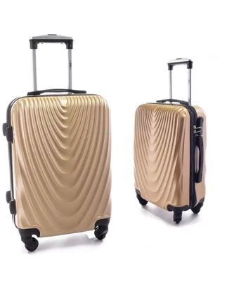 Mała kabinowa walizka PELLUCCI RGL 663 S Szampan