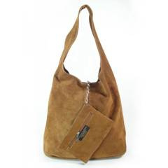 WOREK ZAMSZ SHOPPER BAG WŁOSKA SKÓRZANA TORBA XL A4 CAMEL W456C KEMER
