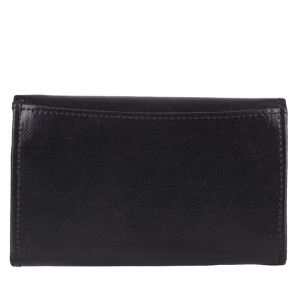 Portfel damski skórzany KEMER P10 Czarny - min. zamówienie 20 / 50 / 100 szt.