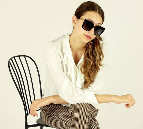 Luksusowe okulary przeciwsłoneczne MAZZINI LUXURY CLASSIC czarny - min. zamówienie 20 / 50 / 100 szt.