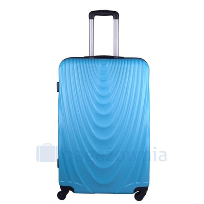 Duża walizka WINGS 304 L Turkusowa