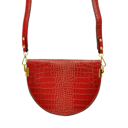 Torebka damska skórzana KEMER 19-16 COCO Bordo