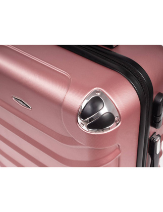 Średnia walizka PELLUCCI RGL 730 M Rose red