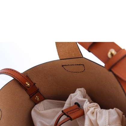 Modna torba, worek KEMER VOOC Vintage  P6 Koniak