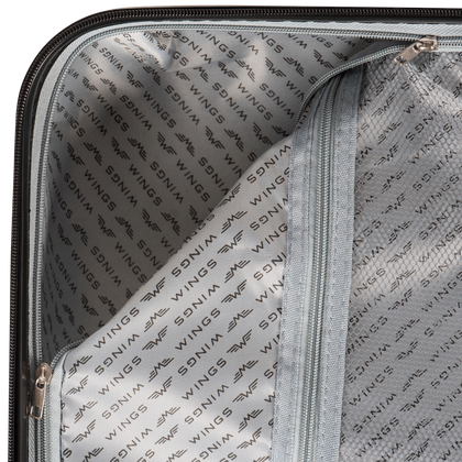 Zestaw 3 walizek WINGS 148 D.GREY