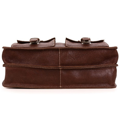 Torba aktówka skórzana KEMER VOOC TC9 Brąz