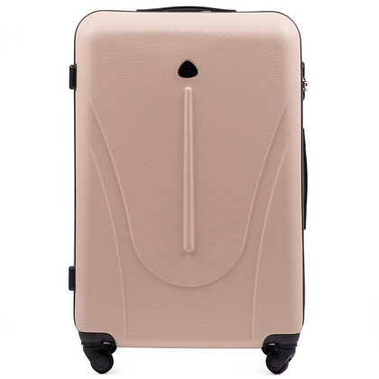 Duża walizka WINGS 888 L Beżowa