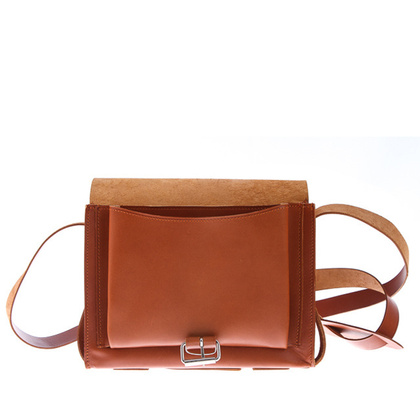 Listonoszka skórzana KEMER VOOC Vintage  P32 Koniak