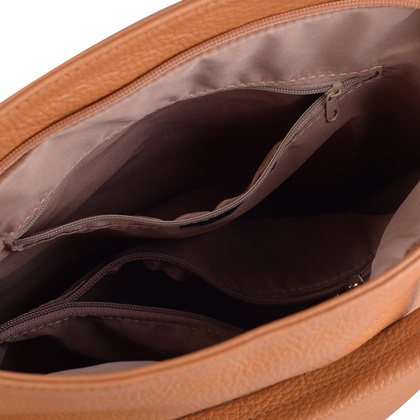 Torebka damska KEMER 3-63-S2-509 Jasny Brąz - min. zamówienie 20 / 50 / 100 szt.