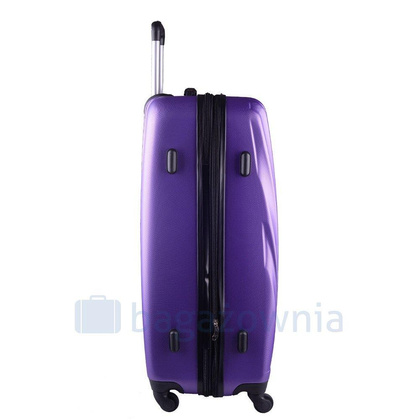 Średnia walizka WINGS 304BP M Fioletowa