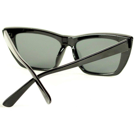 Nowoczesne okulary przeciwsłoneczne MAZZINI KOCIE OKO czarny - min. zamówienie 20 / 50 / 100 szt.