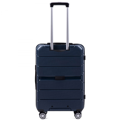 Średnia walizka WINGS PP05 M Granatowa