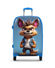 Średnia walizka Lis