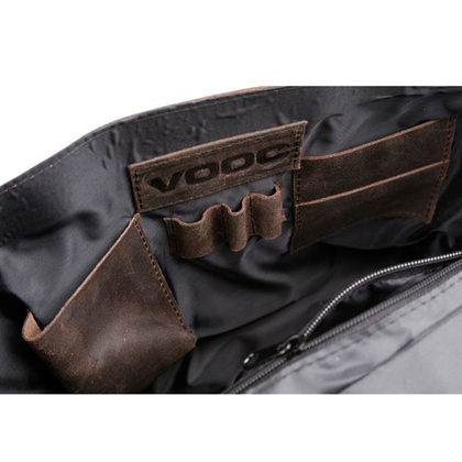 Teczka, torba unisex KEMER VOOC URBAN RDW12 czarny